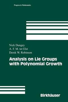 portada Analysis on Lie Groups with Polynomial Growth