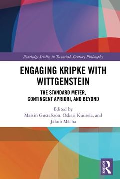 portada Engaging Kripke With Wittgenstein (Routledge Studies in Twentieth-Century Philosophy) (en Inglés)