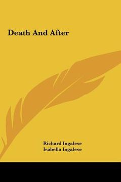 portada death and after (in English)
