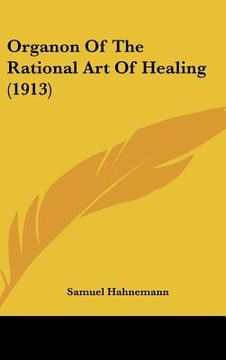 portada organon of the rational art of healing (1913)