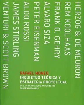 portada Inquietud Teórica y Estrategia Proyectual: En la Obra de Ocho Arquitectos Contemporáneos