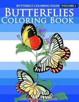 portada Butterfly Coloring Pages: Butterflies Coloring Book (en Inglés)