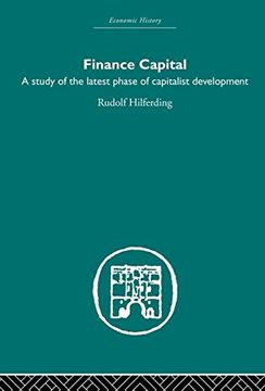 portada Finance Capital: A Study in the Latest Phase of Capitalist Development (en Inglés)