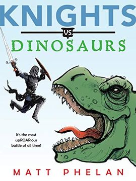 portada Knights vs. Dinosaurs (en Inglés)
