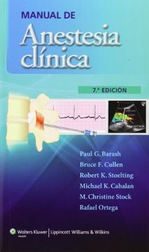 portada Manual de Anestesia Clínica