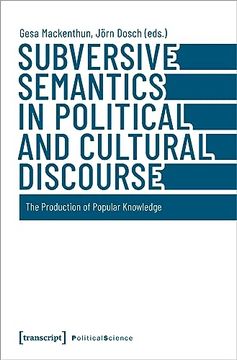portada Subversive Semantics in Political and Cultural Discourse (en Inglés)