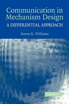 portada Communication in Mechanism Design: A Differential Approach (en Inglés)
