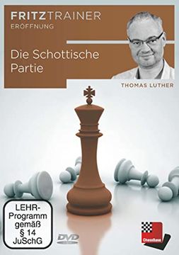 portada Die Schottische Partie: Fritztrainer - Interaktives Video-Schachtraining (en Alemán)