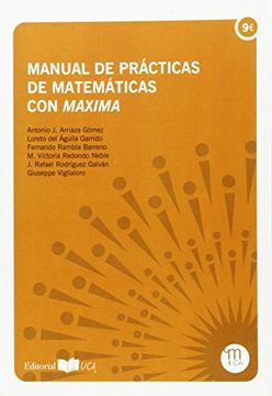 portada Manual de prácticas de matemáticas con Maxima
