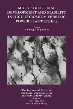 portada Microstructural Development and Stability in High Chromium Ferritic Power Plant Steels (en Inglés)