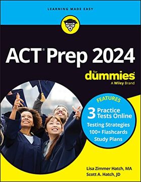 portada Act Prep 2024 for Dummies With Online Practice (For Dummies (Career (in English)