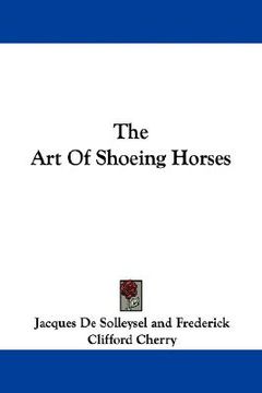 portada the art of shoeing horses (en Inglés)