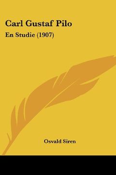 portada Carl Gustaf Pilo: En Studie (1907)