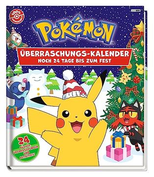 portada Pokémon: Überraschungskalender: Noch 24 Tage bis zum Fest (en Alemán)