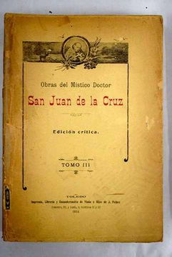 portada Obras del Místico Doctor San Juan de la Cruz, tomo III