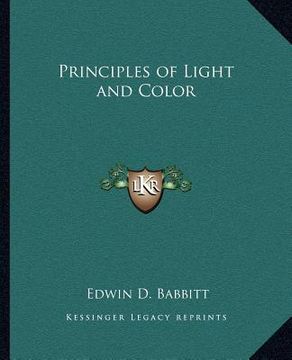 portada principles of light and color (en Inglés)
