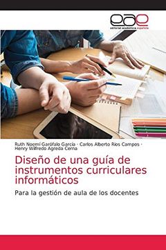 portada Diseño de una Guía de Instrumentos Curriculares Informáticos