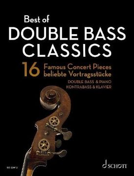 portada Best of Double Bass Classics: 16 Famous Concert Pieces for Double Bass and Piano (Best of Classics) (in English)