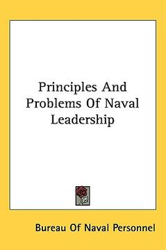 portada principles and problems of naval leadership