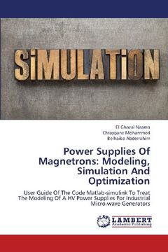 portada Power Supplies of Magnetrons: Modeling, Simulation and Optimization
