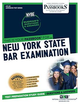 portada New York State bar Examination (Nybe) (in English)