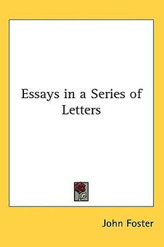 portada essays in a series of letters (en Inglés)