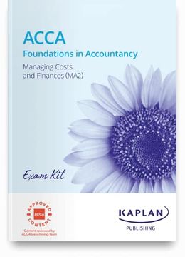 portada Ma2 Managing Costs and Finance - Exam kit (en Inglés)