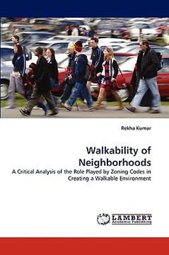 portada walkability of neighborhoods (en Inglés)