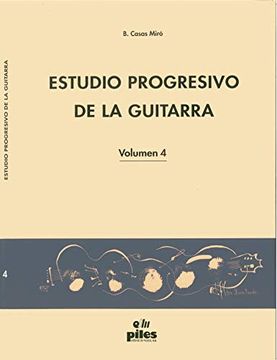 portada Estudio Progresivo de la Guitarra Vol. 4 (in Spanish)