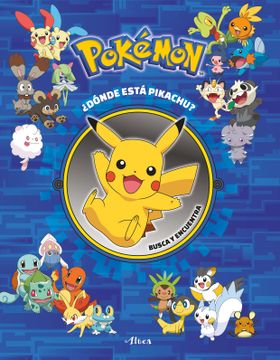 portada Pokã©Mon: Â¿ Dã³Nde Estã¡ Pikachu? Busca y Encuentra / Pokã©Mon Seek and Find: Pikachu (Colecciã n Pokã Mon) (Spanish Edition) [Soft Cover ] (in Spanish)