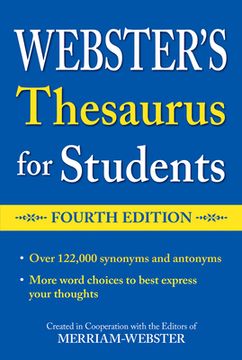 portada Webster's Thesaurus for Students, Fourth Edition (in English)