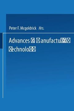 portada Advances in Manufacturing Technology: Proceedings of the First National Conference on Production Research (en Inglés)
