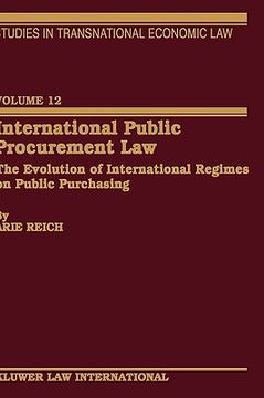 portada international public procurement law (in English)