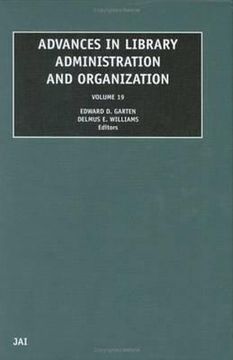 portada advances in library administration and organization (en Inglés)