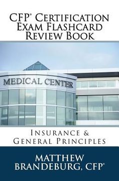 portada CFP Certification Exam Flashcard Review Book: Insurance & General Principles (2019 Edition) (en Inglés)
