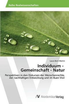 portada Individuum - Gemeinschaft - Natur