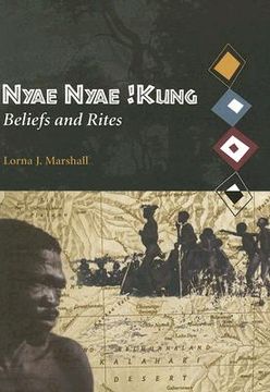 portada nyae nyae !kung: beliefs and rites (en Inglés)