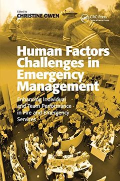 portada Human Factors Challenges in Emergency Management: Enhancing Individual and Team Performance in Fire and Emergency Services