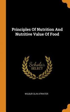 portada Principles of Nutrition and Nutritive Value of Food (en Inglés)
