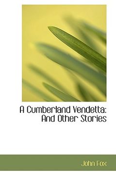 portada a cumberland vendetta: and other stories (en Inglés)