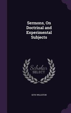 portada Sermons, On Doctrinal and Experimental Subjects (en Inglés)