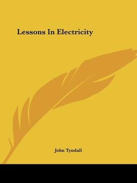 portada lessons in electricity (in English)