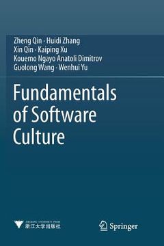 portada Fundamentals of Software Culture (in English)