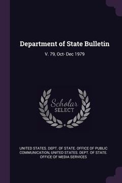portada Department of State Bulletin: V. 79, Oct- Dec 1979