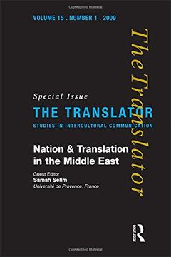 portada Nation and Translation in the Middle East (en Inglés)