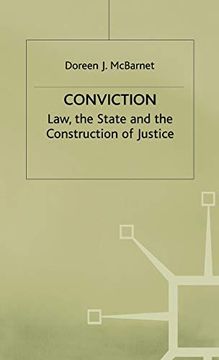 portada Conviction: The Law, the State and the Construction of Justice (Oxford Socio-Legal Studies) 