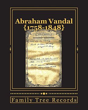 portada Abraham Vandal 1758-1848 (en Inglés)