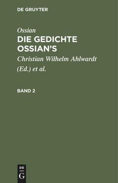 portada Ossian [Angebl. Verf. ]; James Macpherson: Die Gedichte Ossian¿ S. Band 2 (en Alemán)