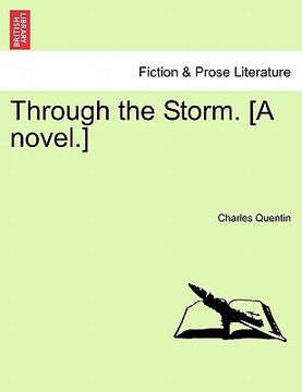 portada through the storm. [a novel.] vol. iii. (en Inglés)