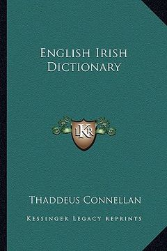 portada english irish dictionary (en Inglés)